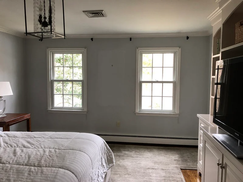 Custom Andersen double hungs installed in Wilton, CT